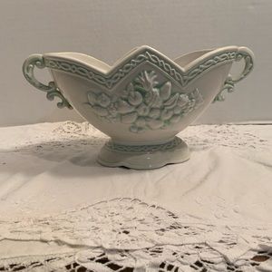 Vintage Double handled planter or centerpiece